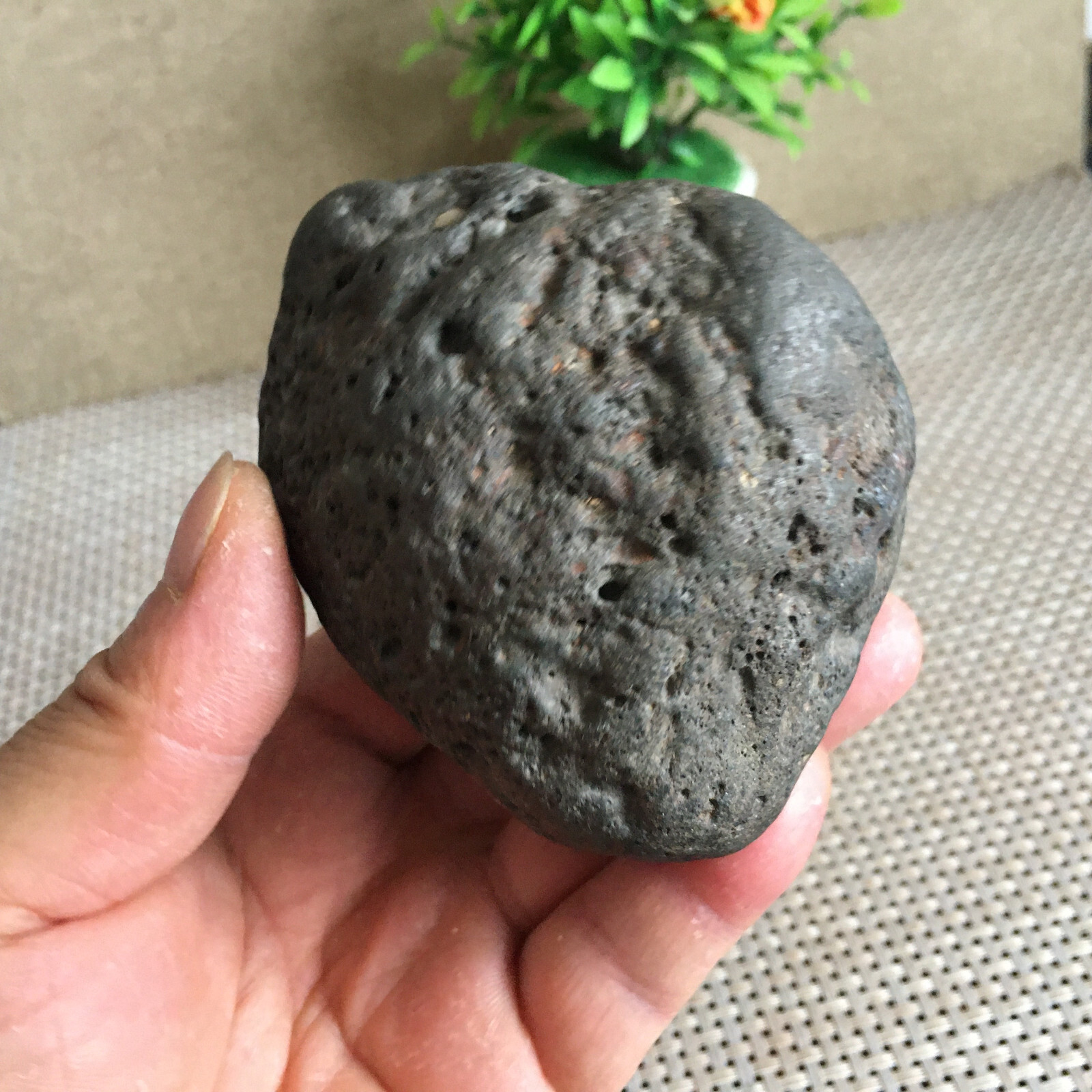 725g Natural Iron nickel Non-magnetic Meteorite Specimen from China B2495