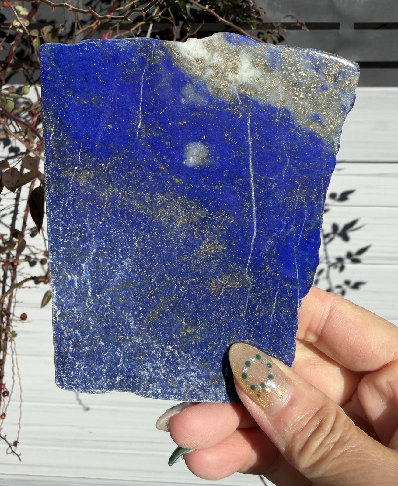 Wholesale Lot 2 Lbs Natural Lapis Lazuli Polished Slab Crystal