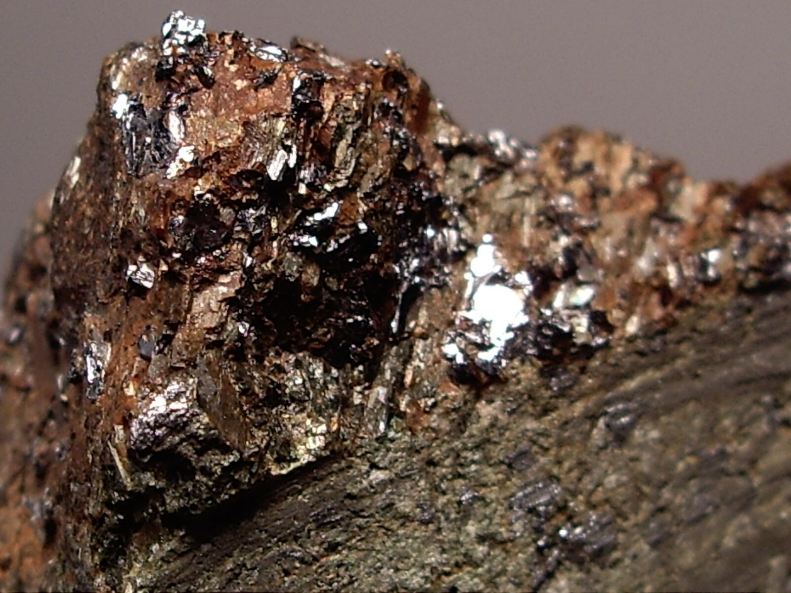 Shiny Molybdenite Sprinkles on Unknown Host Rock 79.5g