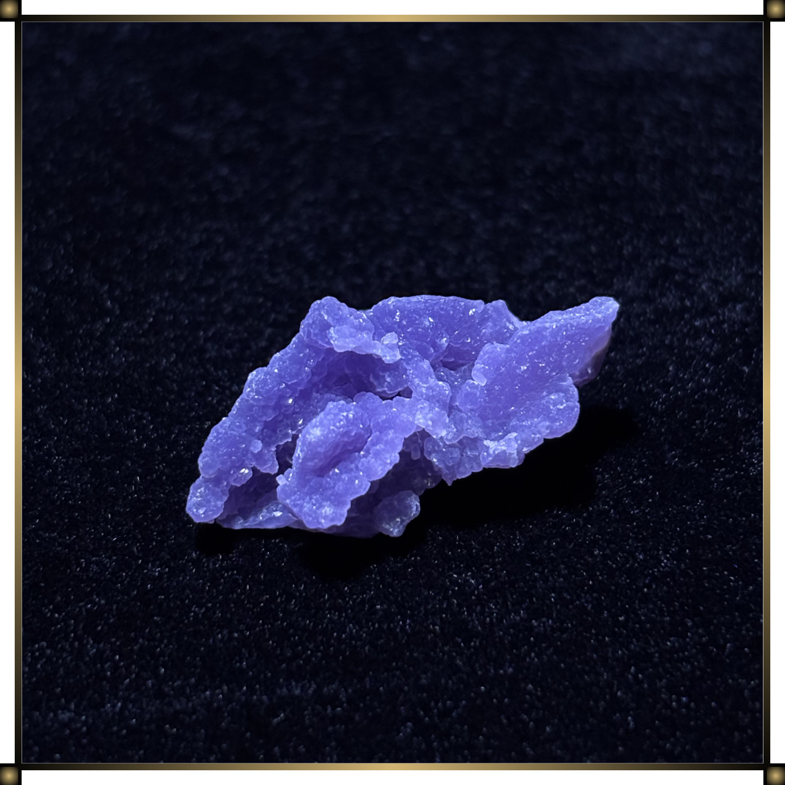 Purple Grape Agate Crystal Cluster Premium Specimen From Indonesia Various Sizes