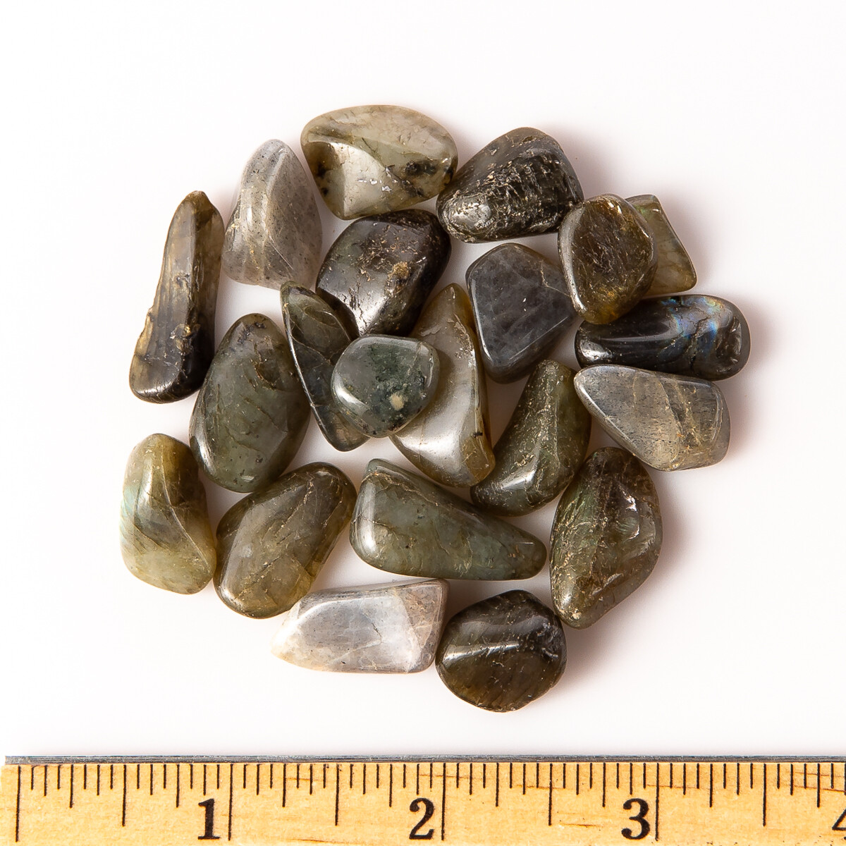 50g Tumbled Labradorite Gemstone Crystals 10-30 Stones Gem Rock Specimens