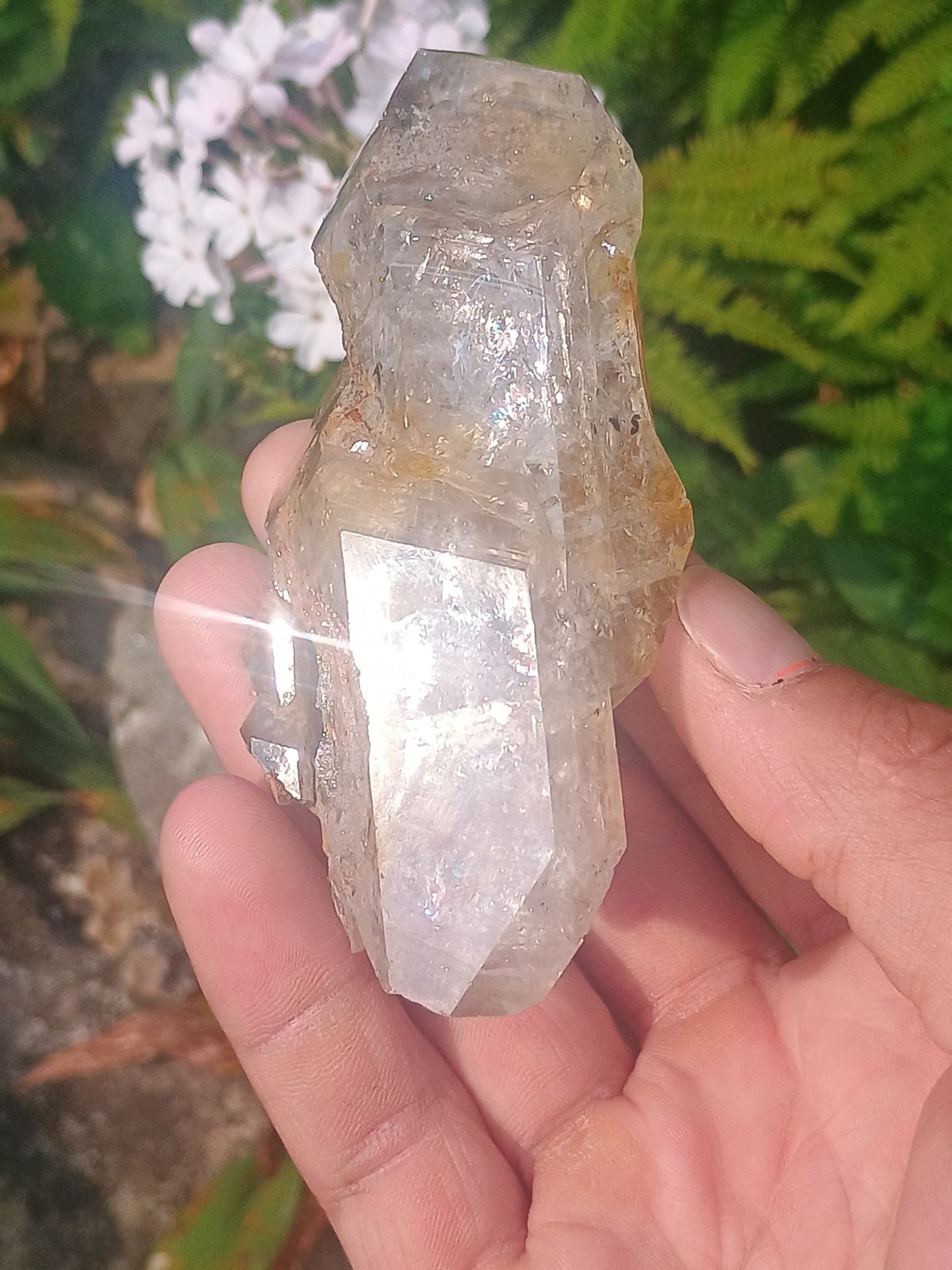 (RARE!!!) Herkimer 💎 Golden Healer Miner Direct From NY ❤️