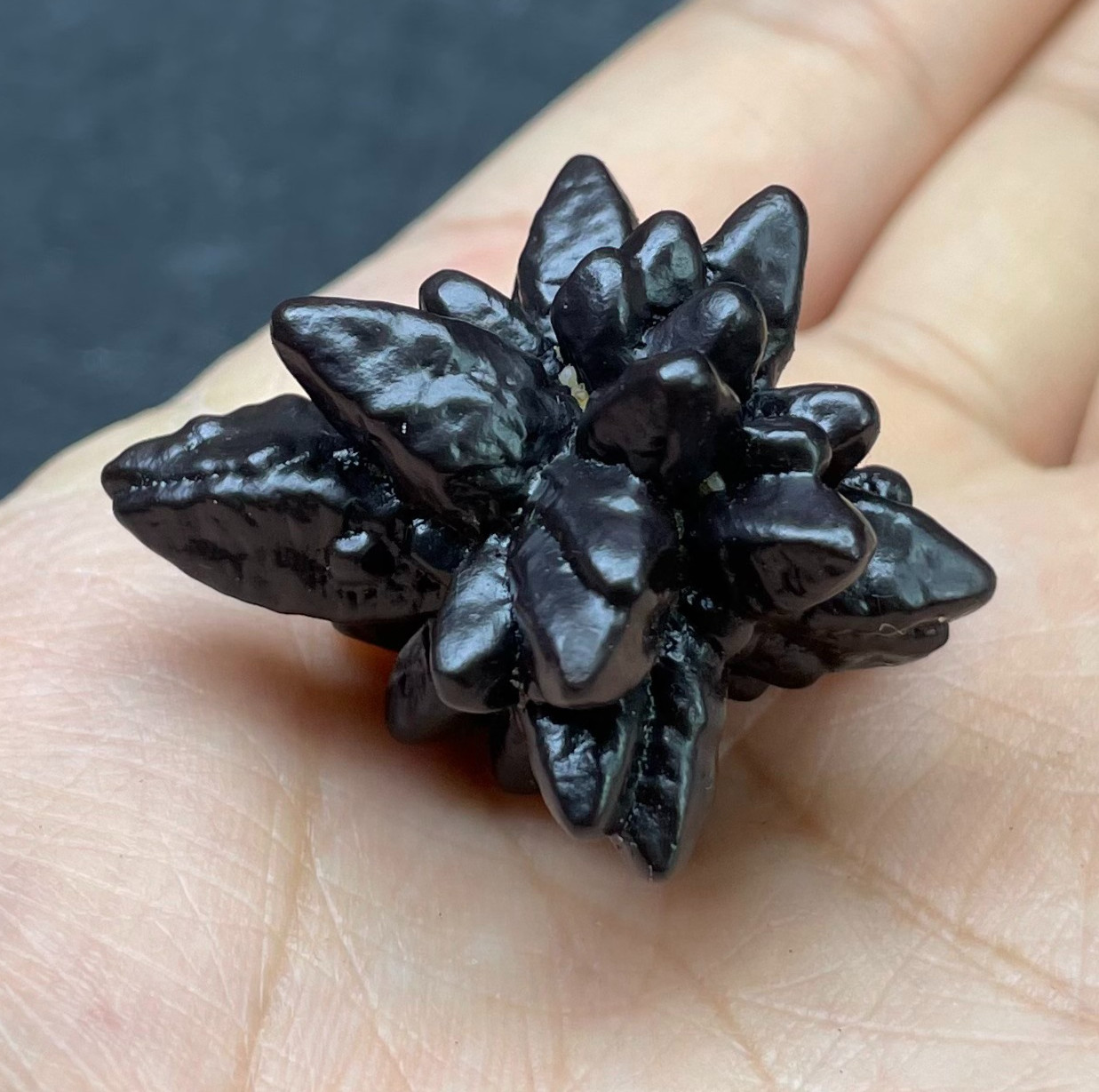 Natural Raw Black Diamond irregular Prophecy Rock Carbonado Teaching Healing