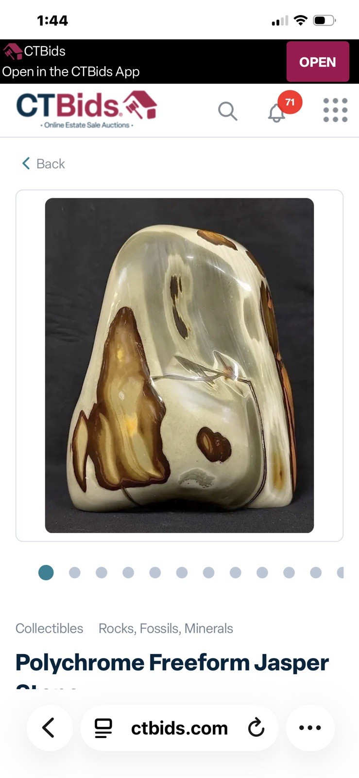 Stunning Madagascar POLYCHROME JASPER 9”x 8” and 15.8 Pounds