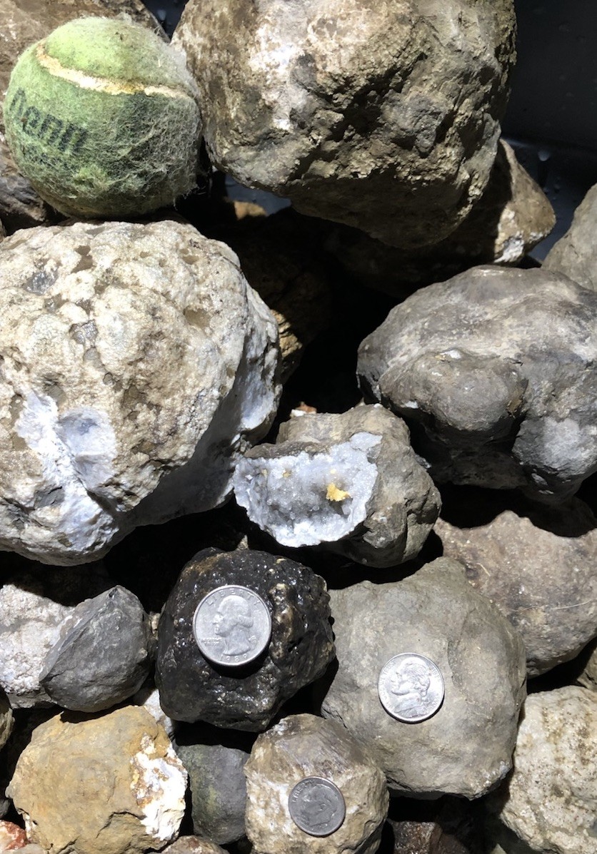 Unopened Keokuk Geodes 10 lbs