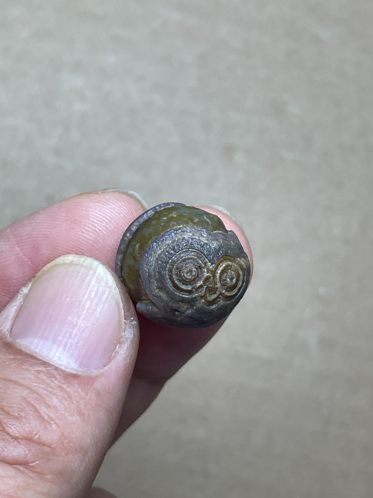 19mm Beautiful Natural agate Gobi agate eye agate cute collection