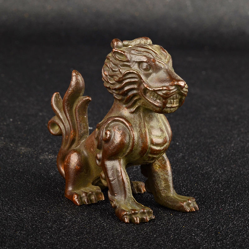 190g Ancient Chinese Handcrafted.Brass Exquisite.The perfect Dragon.gift.