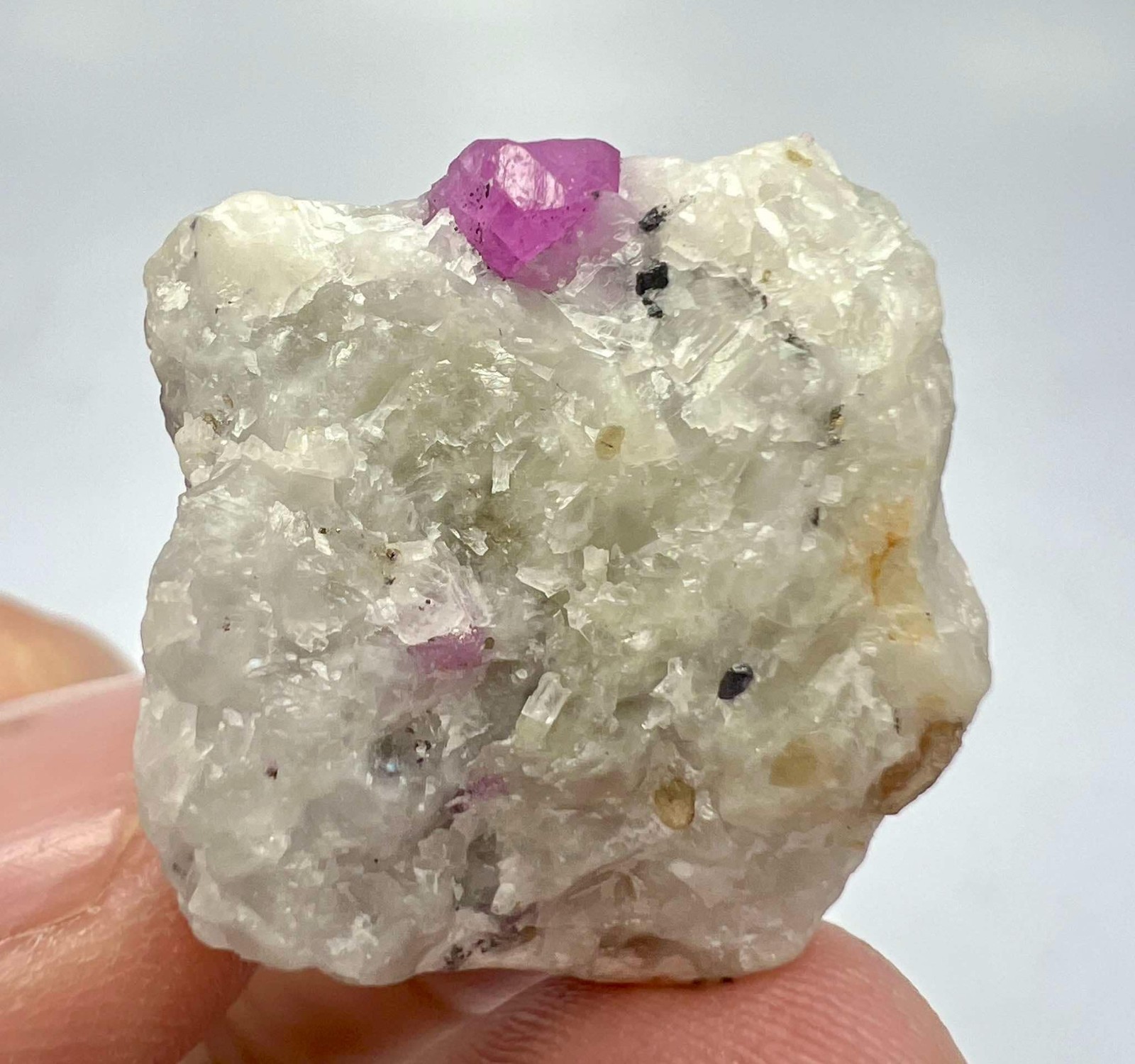 118 Carat Outstanding Ruby Crystal on Matrix from Jegdalek Mining Afghanistan