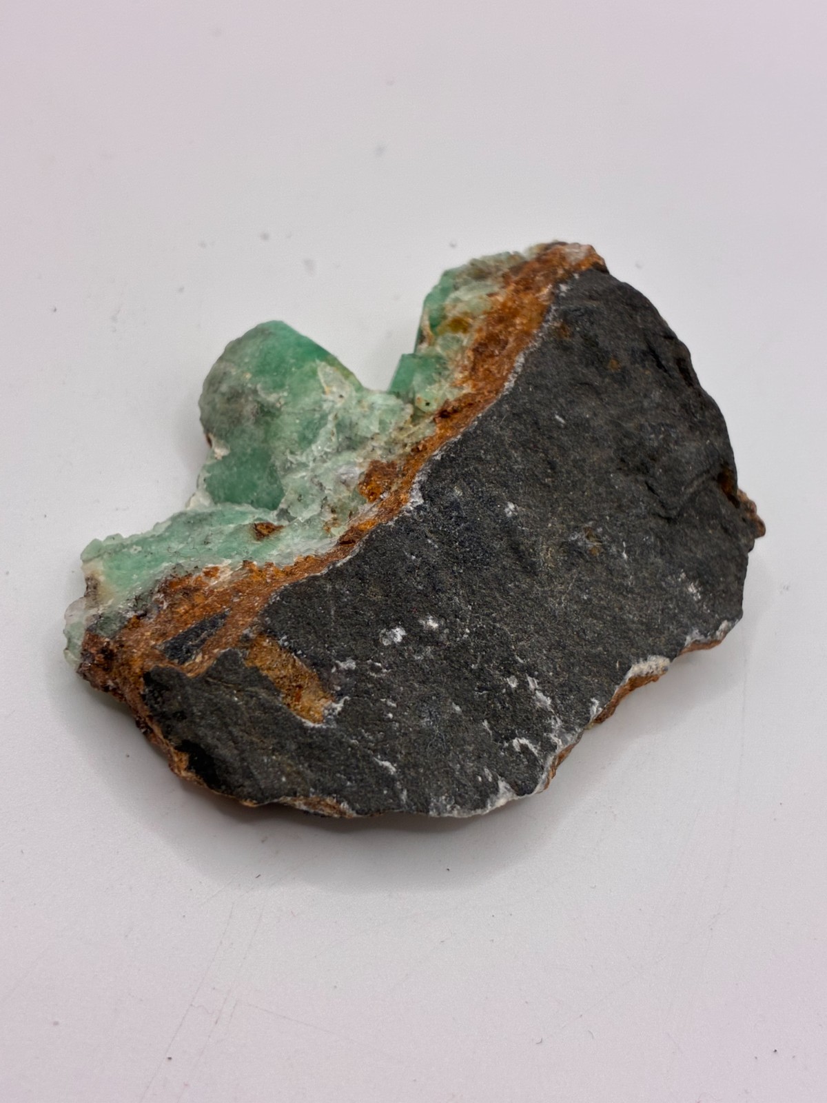 Rough Crystal Colombian Emerald Raw Matrix Collector Piece, Natural Not treament