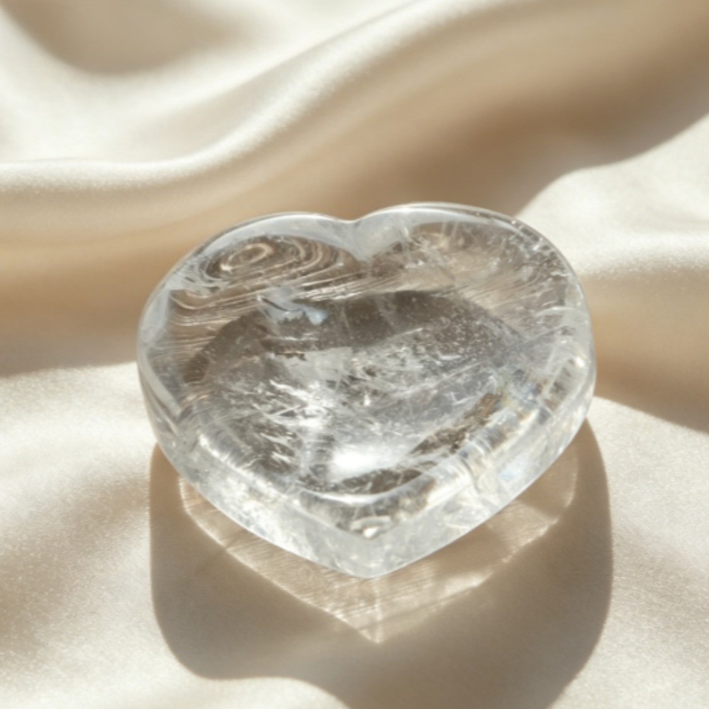 Natural Clear Quartz Bowl Crystal Carved Healing Stone Dish for Jewelry Decor
