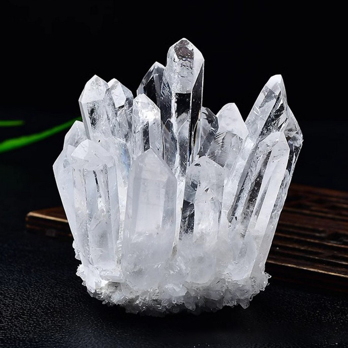 400g+ Rare Large Raw Clear Quartz Crystal Cluster Quartz Mineral Specimens Decor