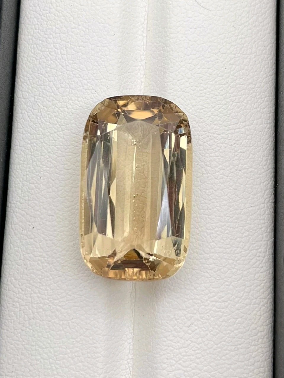29.30 Ct Natural Color Skardu Topaz | Cushion Cut | Eye Clean For Sale