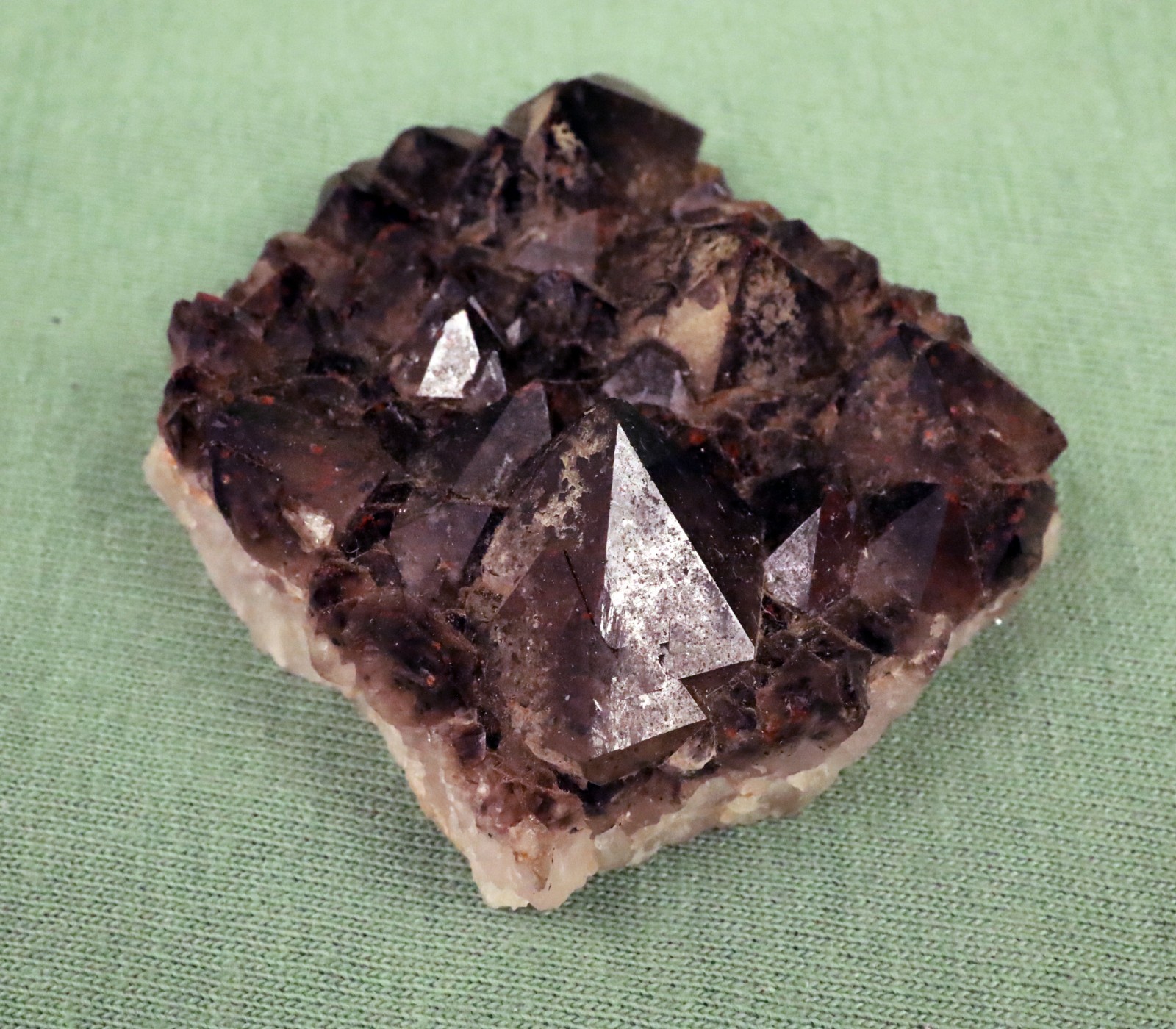 Thunder Bay Hematite Dark Purple “Black”Amethyst Cluster Ontario, Canada