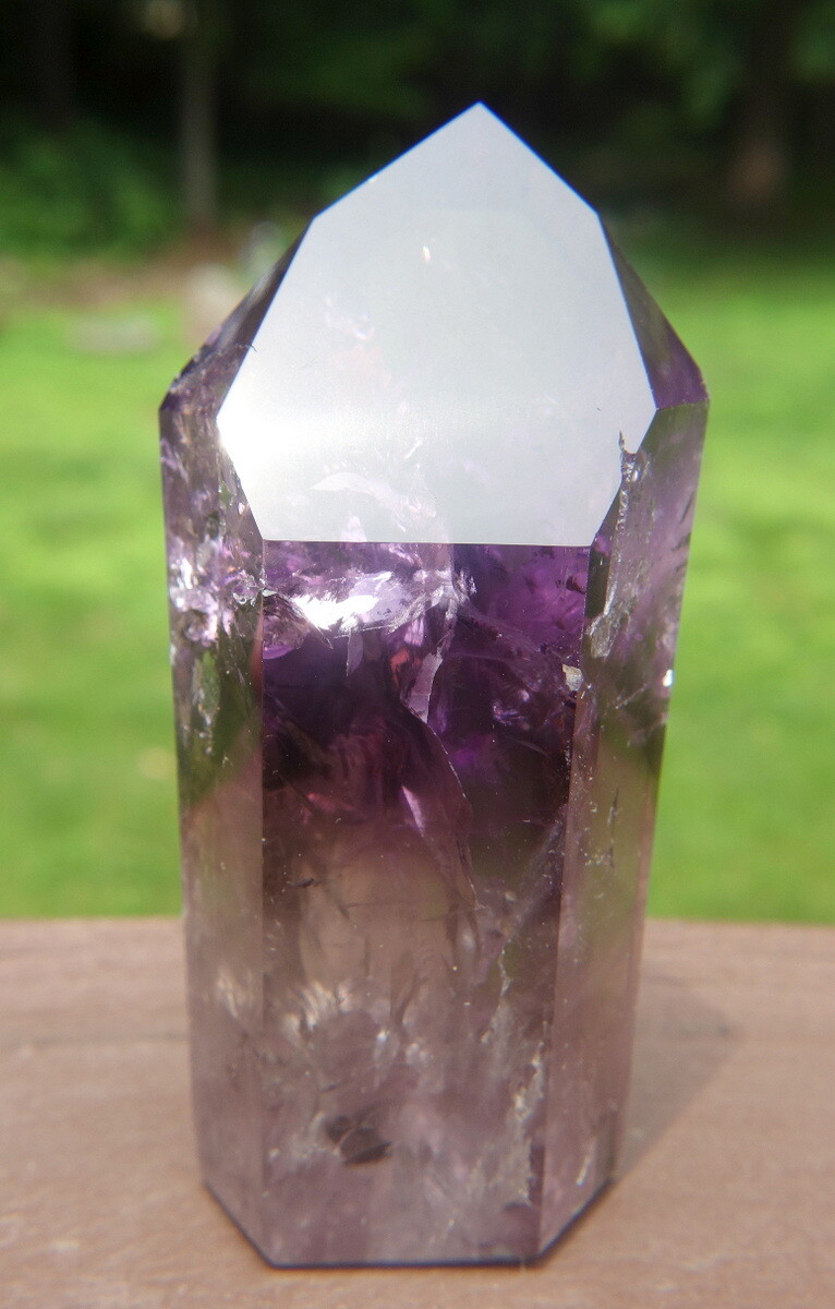 Polished Amethyst Phantom Crystal / Channeling Point