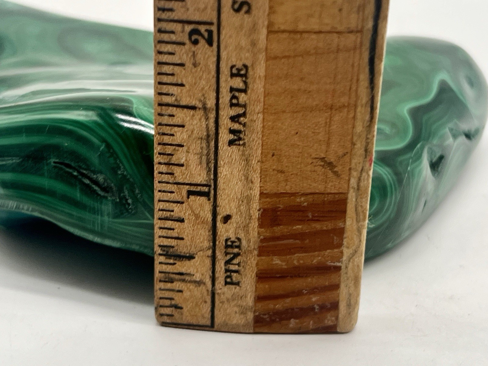 Polished Malachite Freeform Congo 426g (0.94 lb) Reiki Mineral Display Stone