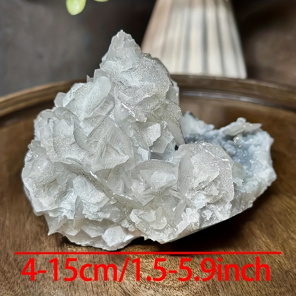 Random White Rose Calcite Mineral Crystal Display Speciman Healing Decor Gift
