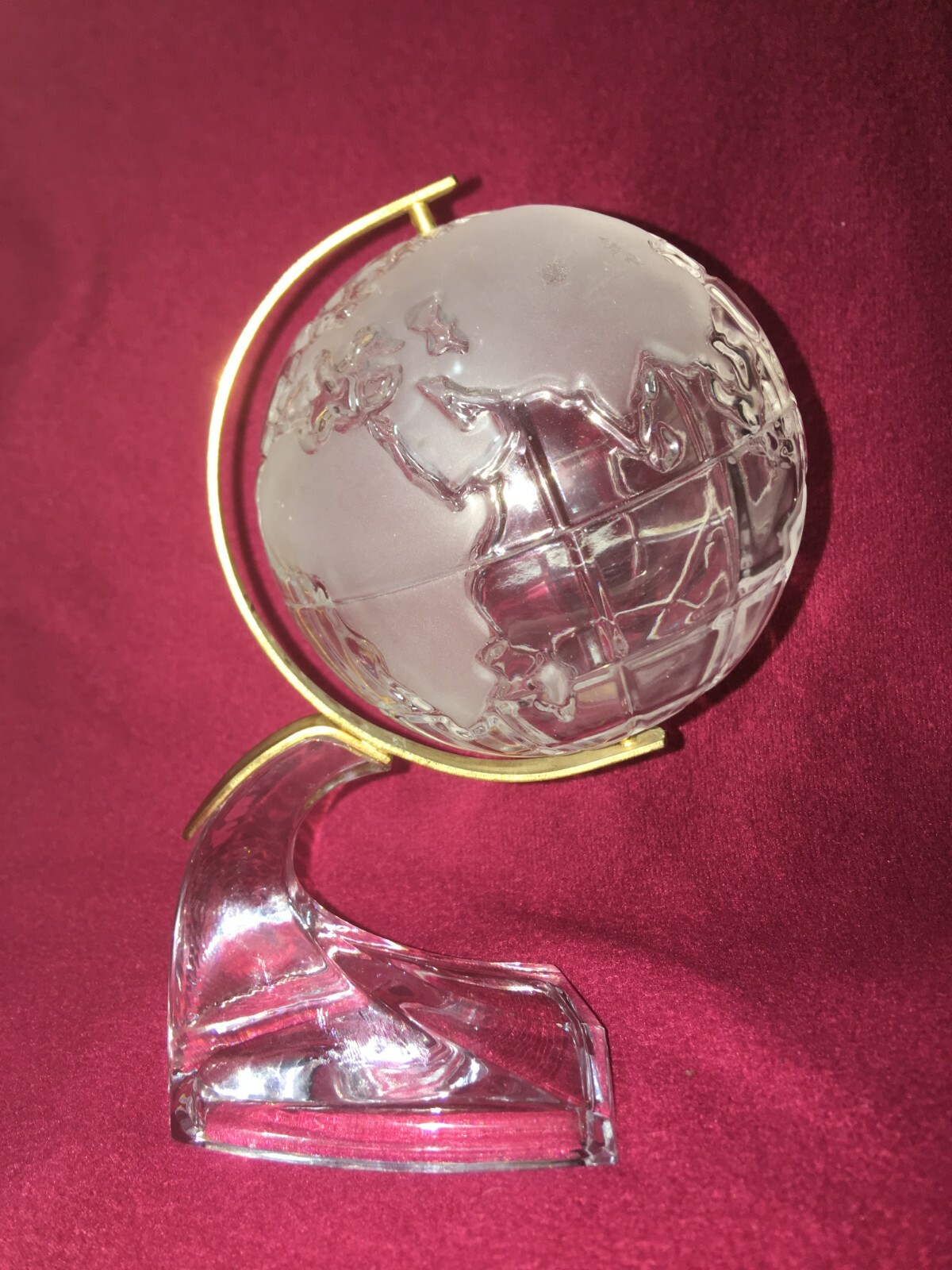 Crystal Globe Table Decoration