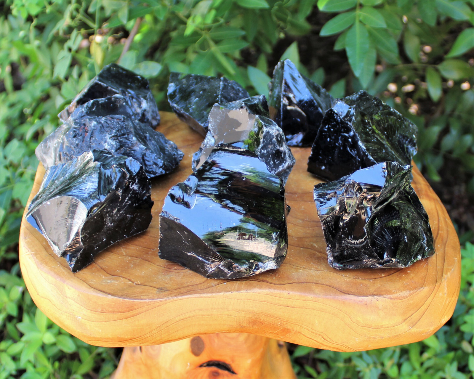 MASSIVE Rough Natural Black Obsidian Chunks – Huge Raw Black Obsidian Crystals