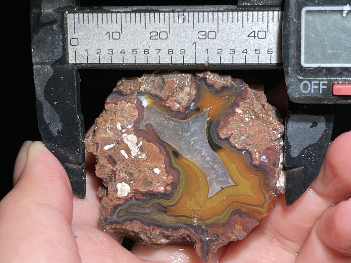 Pair rough Agate crystal geode Achat Nodule China pujiang thundereggs 103g D375