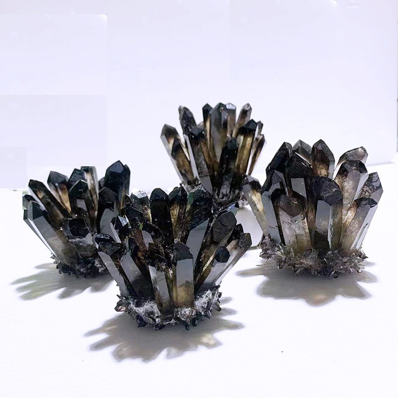 200g+ Rare Large Raw Smoky Quartz Crystal Cluster Quartz Mineral Specimens Decor