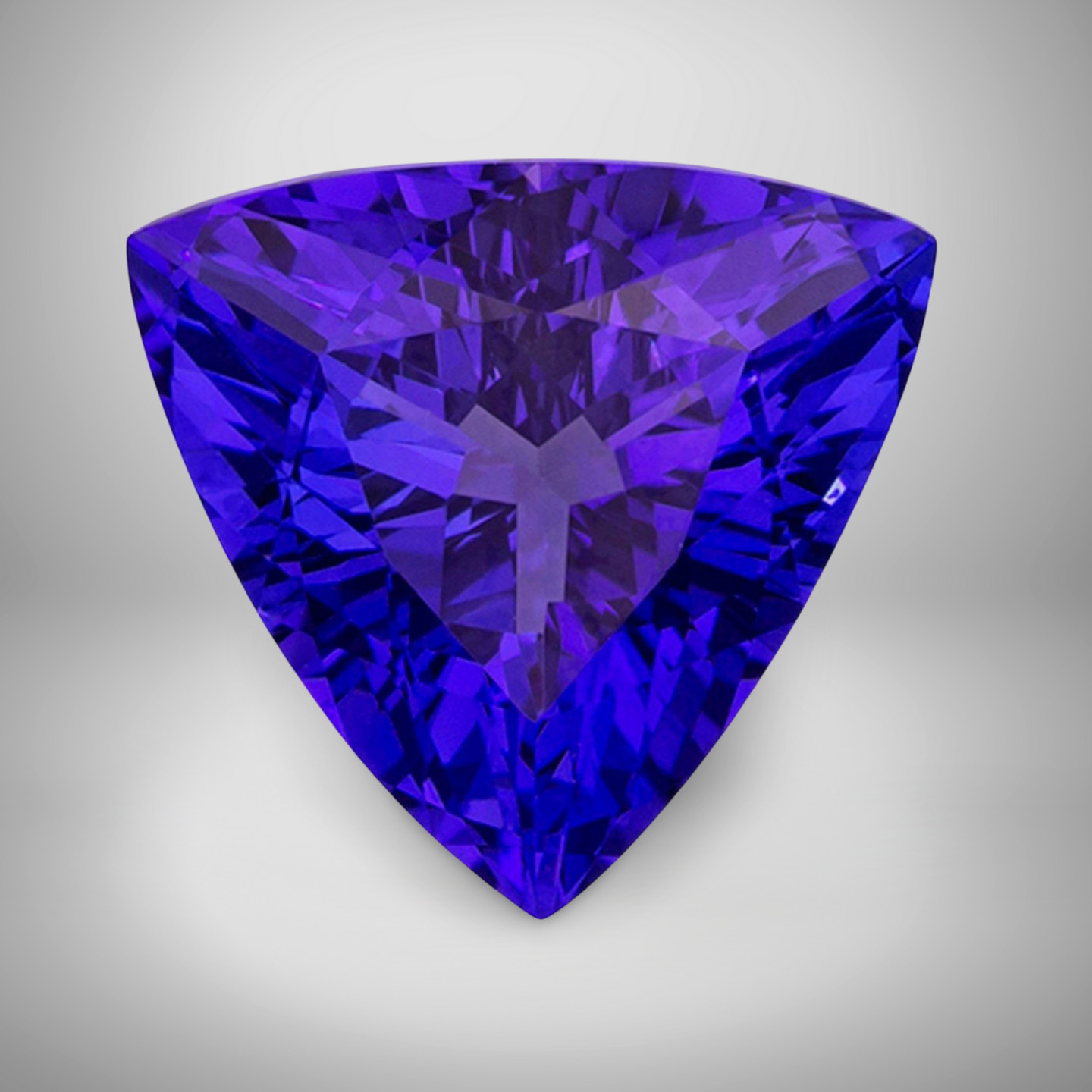 Tanzanite Trillion Cut Gemstone 1.21 Cts – 8 mm Flawless Loose Gem