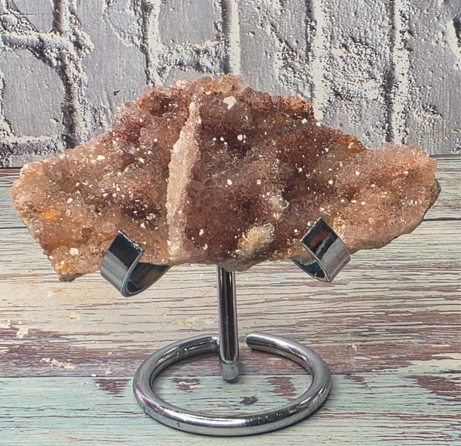 Patagonian Pink Amethyst Druzy Argentina Natural Crystal Specimen 104.14g