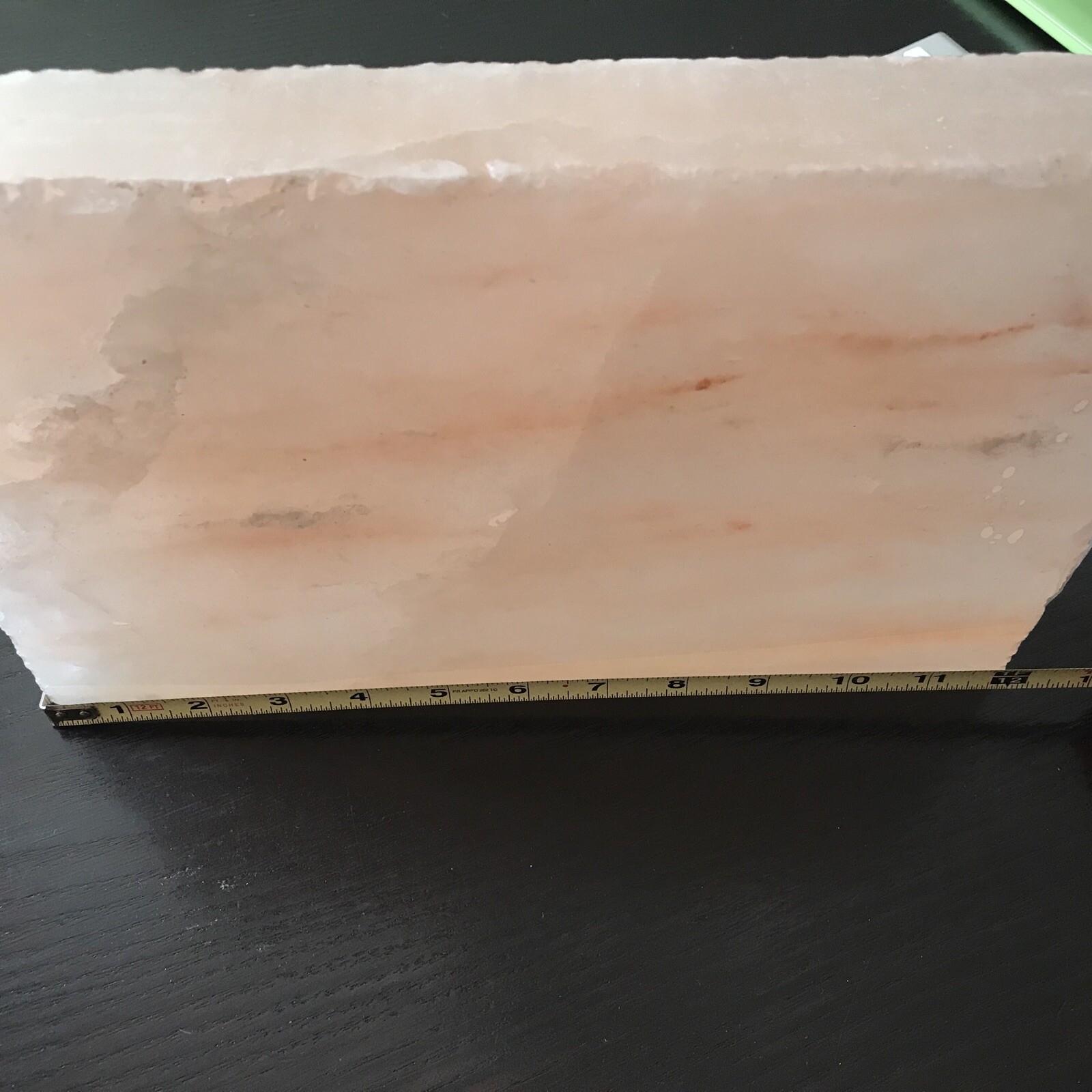 14 Pounds 9oz Natural Pink Rose Quartz Crystal Point Healing With Handled Tray