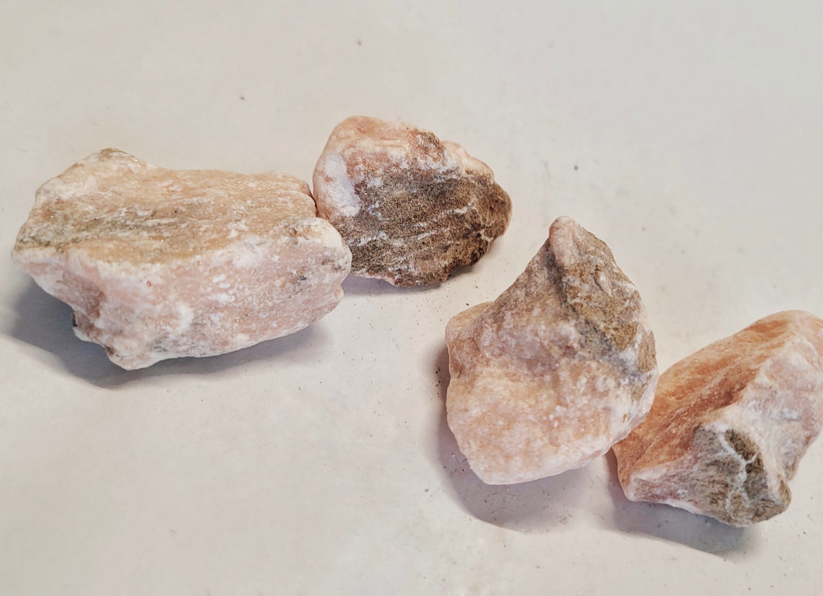 Raw Natural Rock Gypsum Specimen – Selenite, Satin Spar or Alabaster