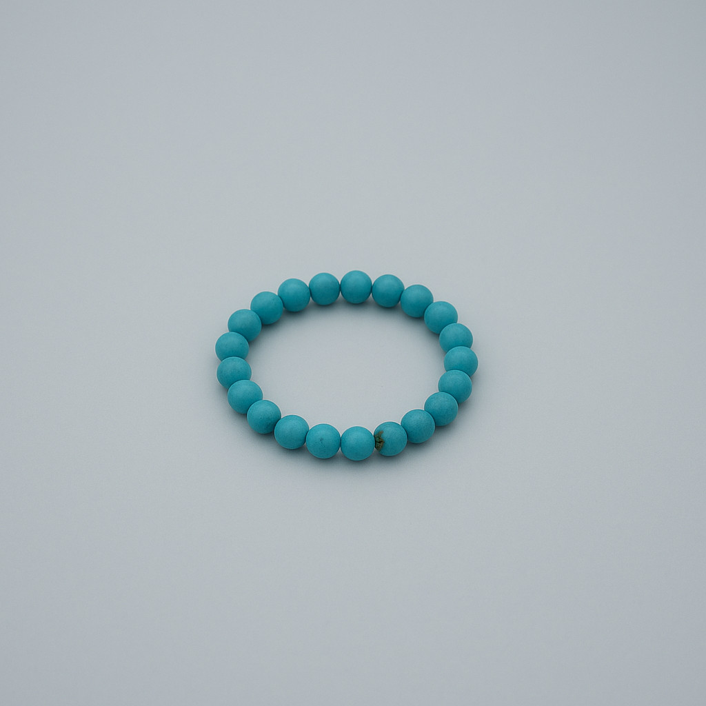 Natural Turquoise Bracelet – Protection & Communication Crystal Jewelry