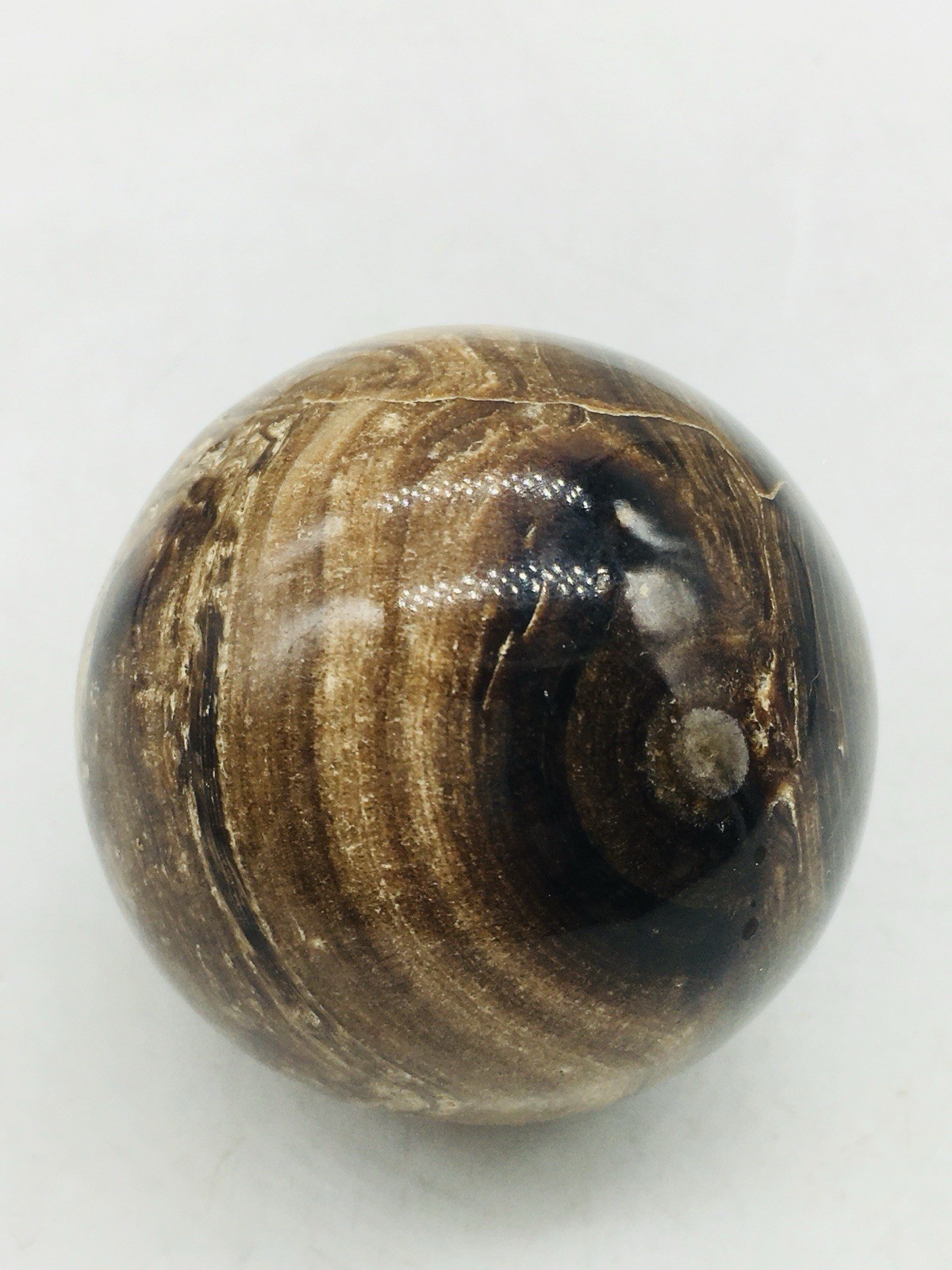 Chocolate Calcite Sphere Handmade Polished Crystal Ball