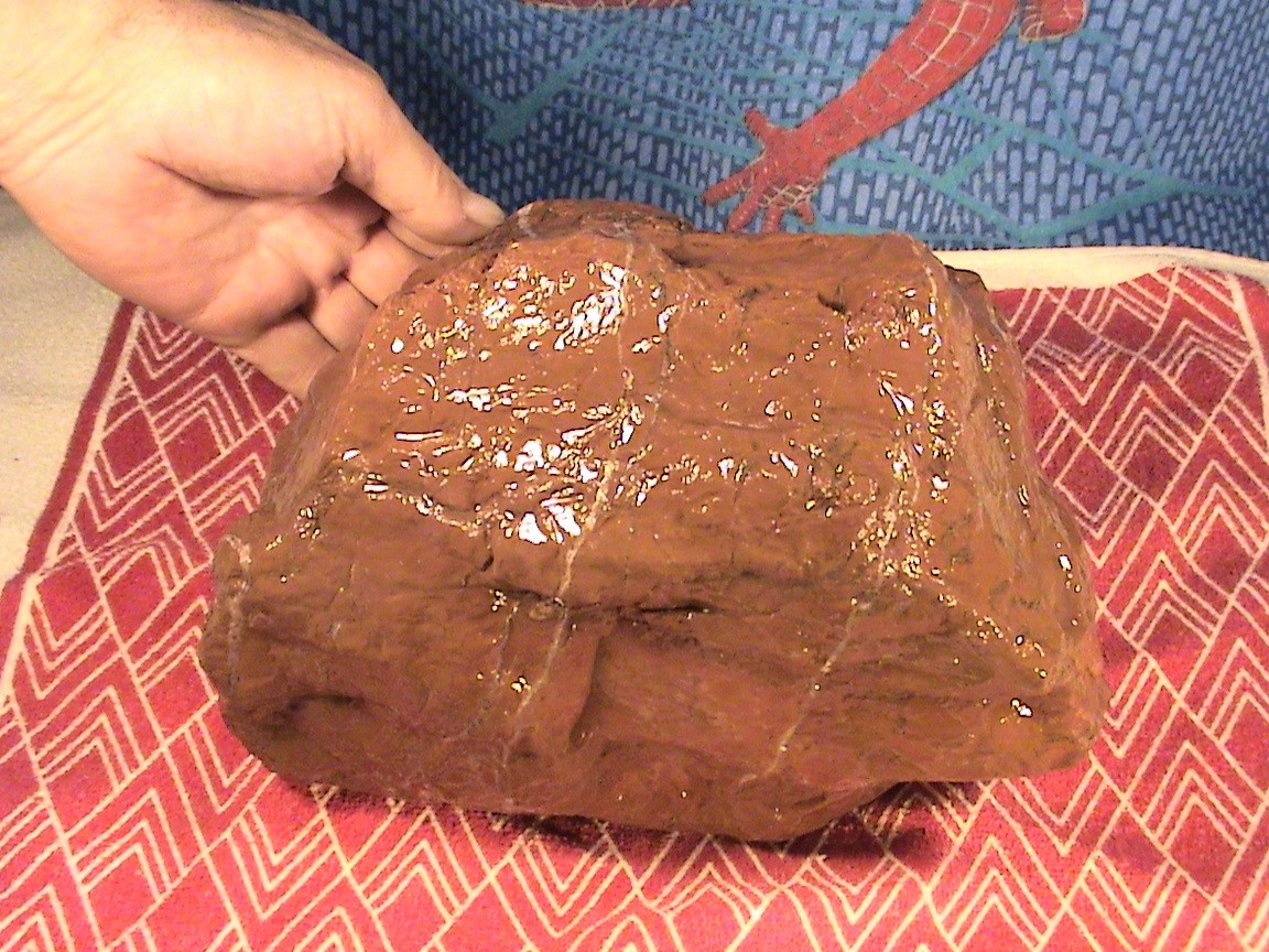 Solid Rough Red Chalcedony Jasper Agate, Lapidary Rock, 20 LBS, 13 OZ, #R374