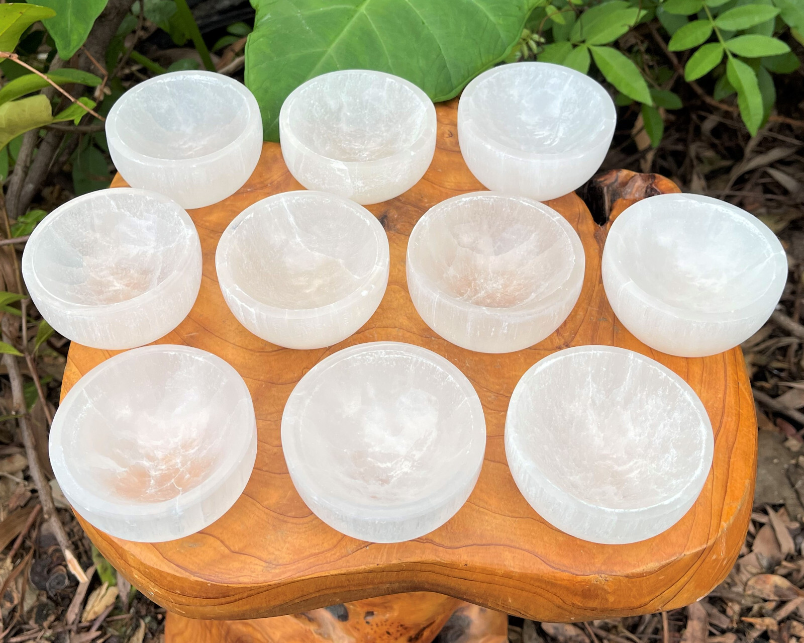 Selenite Charging Bowl, 3″ Offering Bowl (Selenite Cleansing & Crystal Healing)