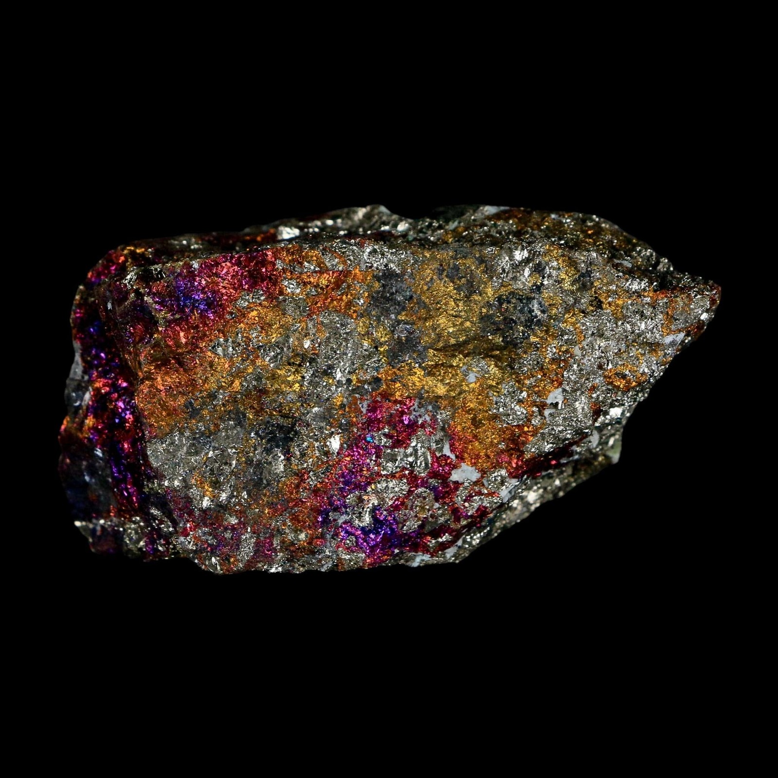 2.7″ Chalcopyrite Bornite Brilliant Multicolored Peacock Ore Chihuahua Mexico