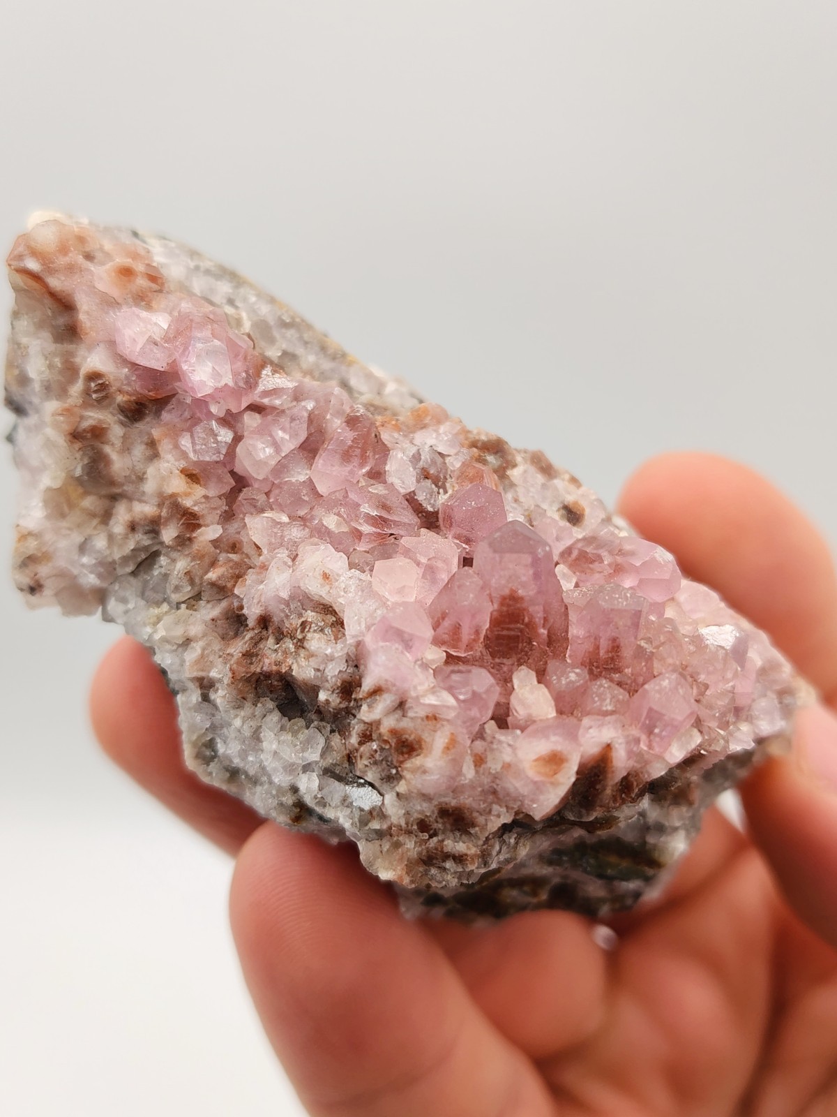 Cobaltoan Calcite from Bou Azzer Mining District, Morocco