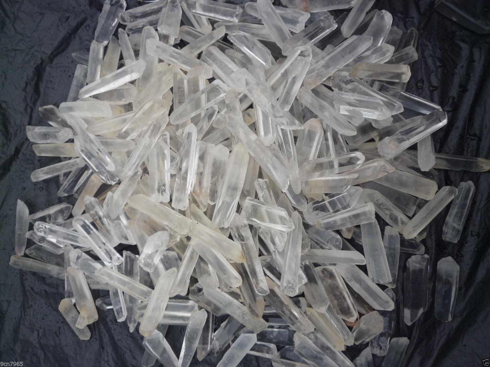 50g Lot Tiny & Micro Clear QUARTZ CRYSTAL POINTS & SHARDS (20-25pcs)