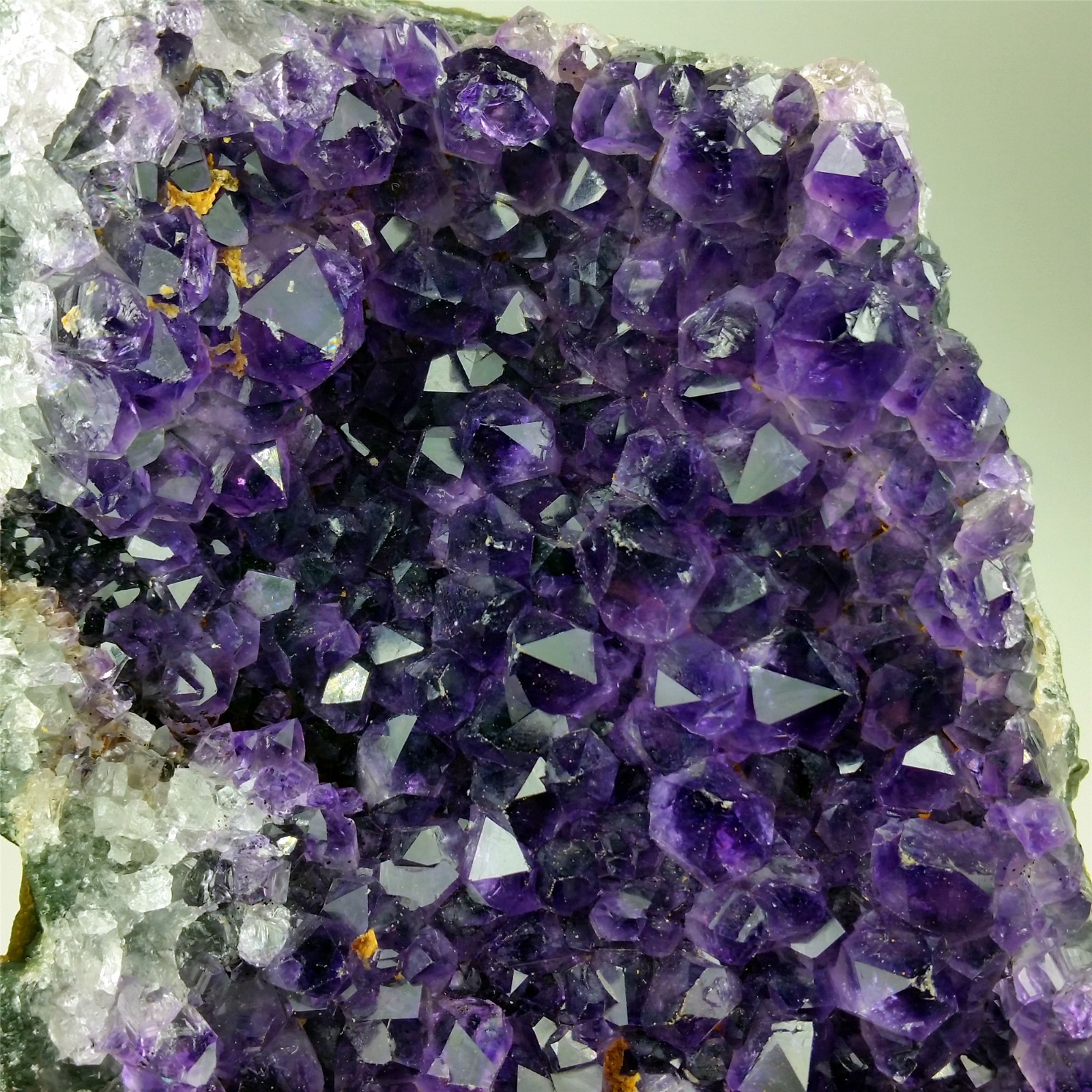 7.0″ URUGUAYAN AMETHYST GEODE DEEP PURPLE Healing Specimen A162