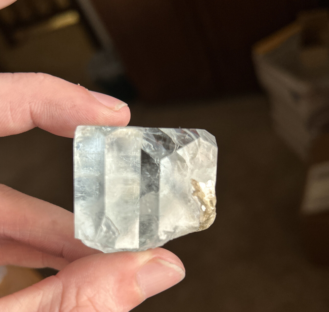 Huge 275 CT Natural Untreated Aquamarine Crystal High Clarity Gemmy Look