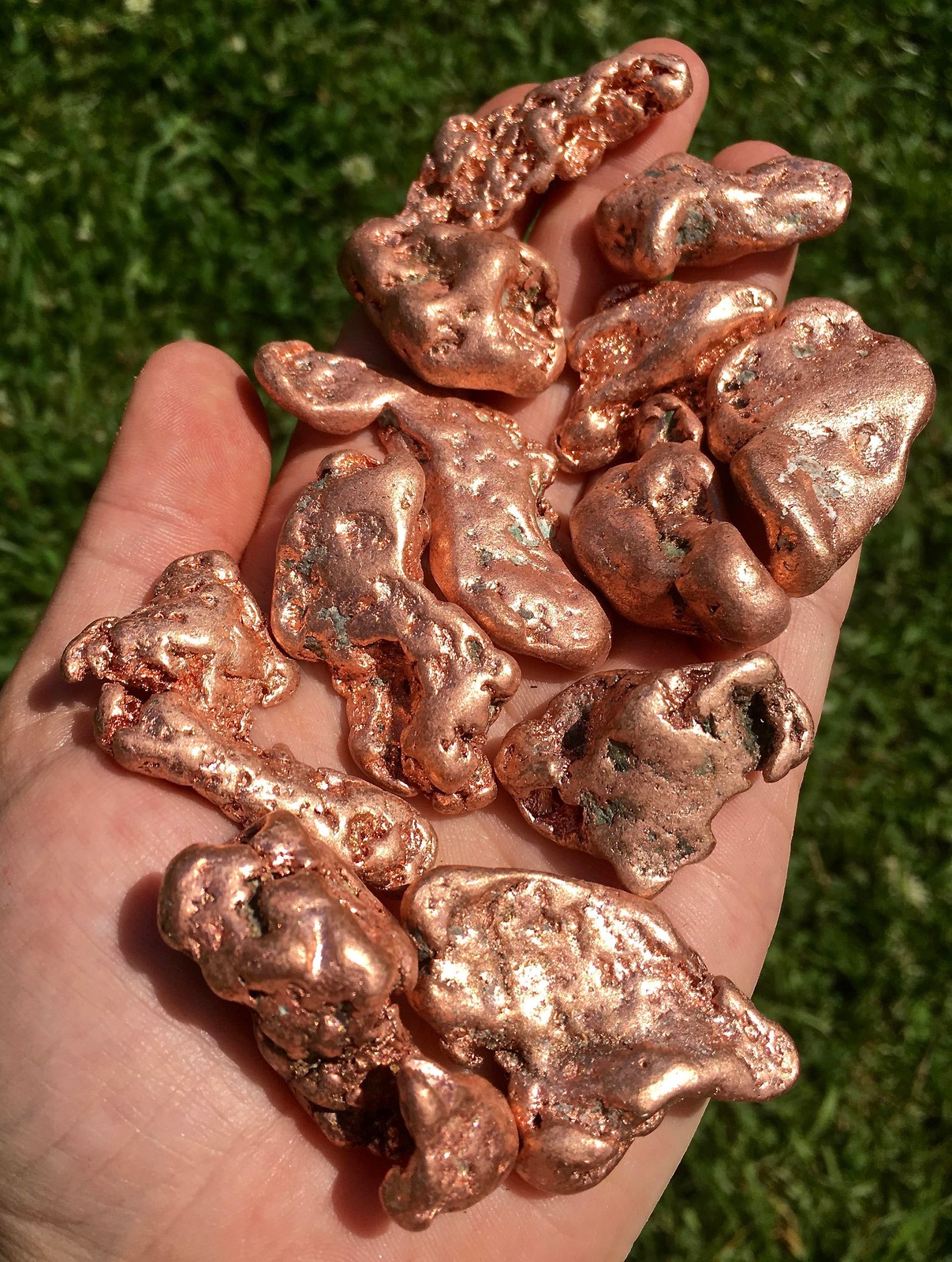 Raw Copper Nugget, Natural Copper from Michigan, USA