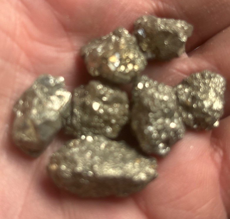 1pound Iron Pyrite Extra Small Fools Gold Natural Chispa Crystal Gemstones