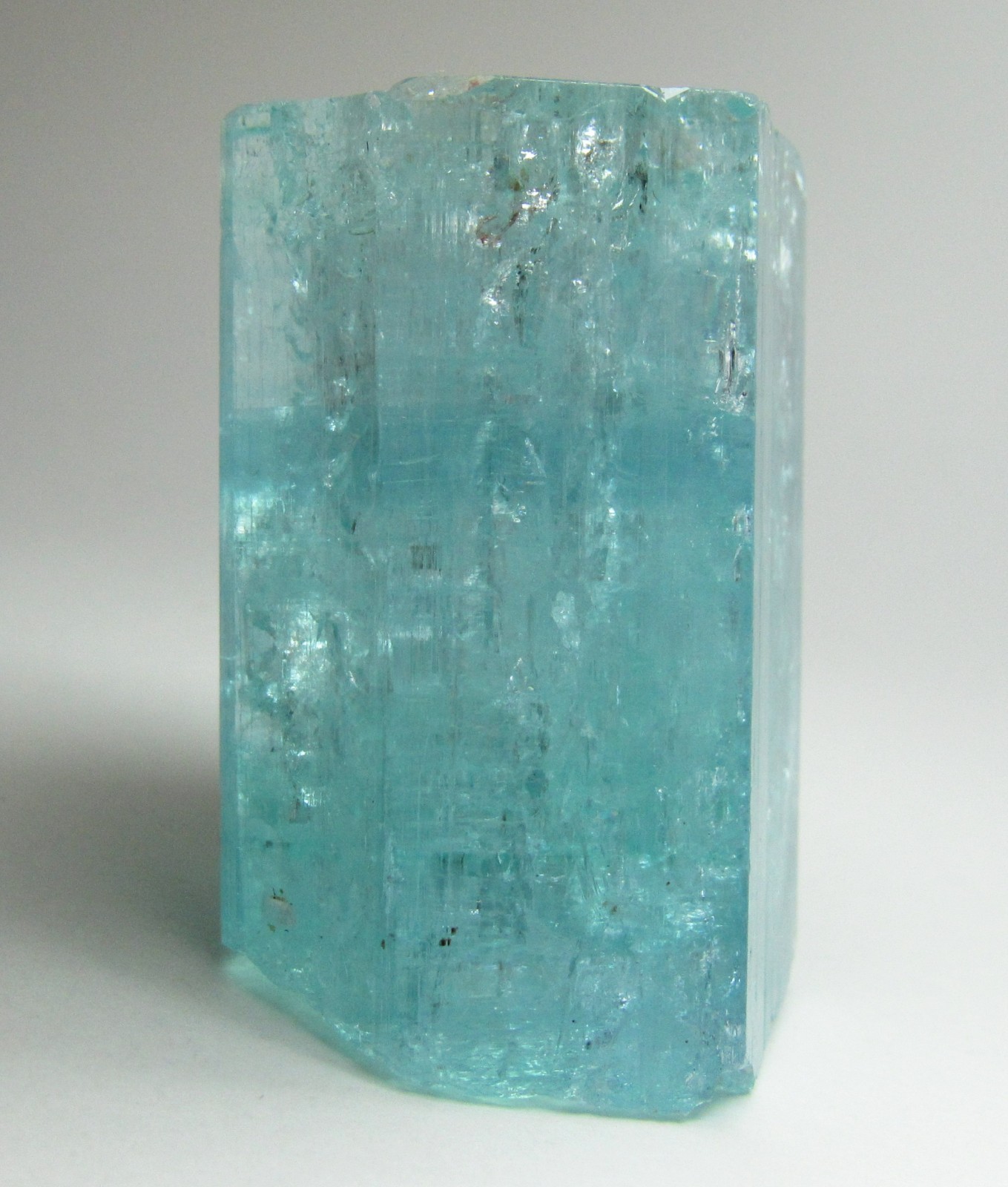 MESMERIZING IRIDESCENT AQUA BAND AQUAMARINE BERYL CRYSTAL!!! NIGERIA NEW FIND