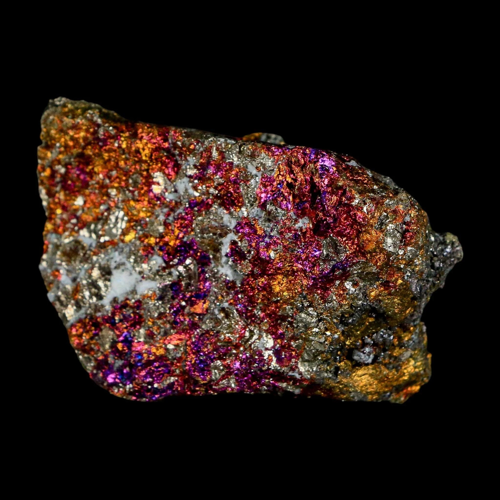 2.2″ Chalcopyrite Bornite Brilliant Multicolored Peacock Ore Chihuahua Mexico