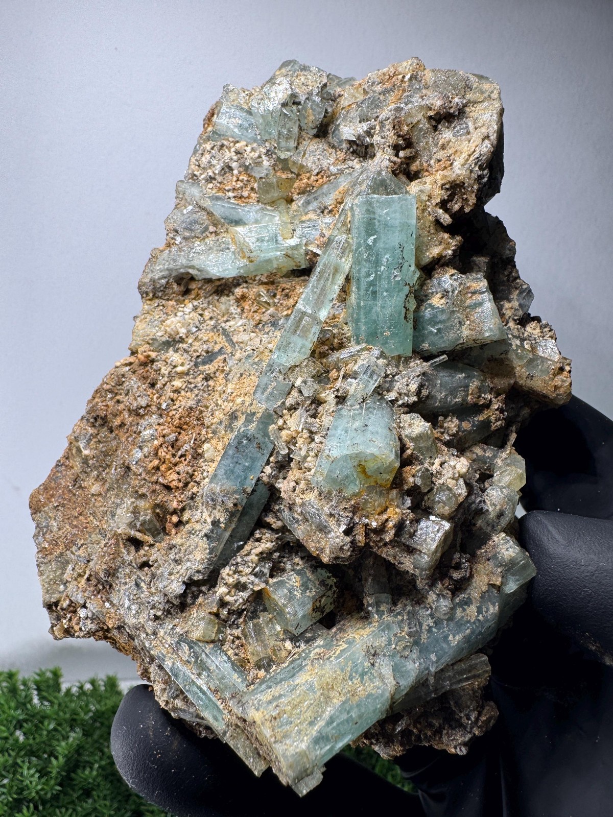 NEW! MASSIVE Aquamarine CLUSTER / N175