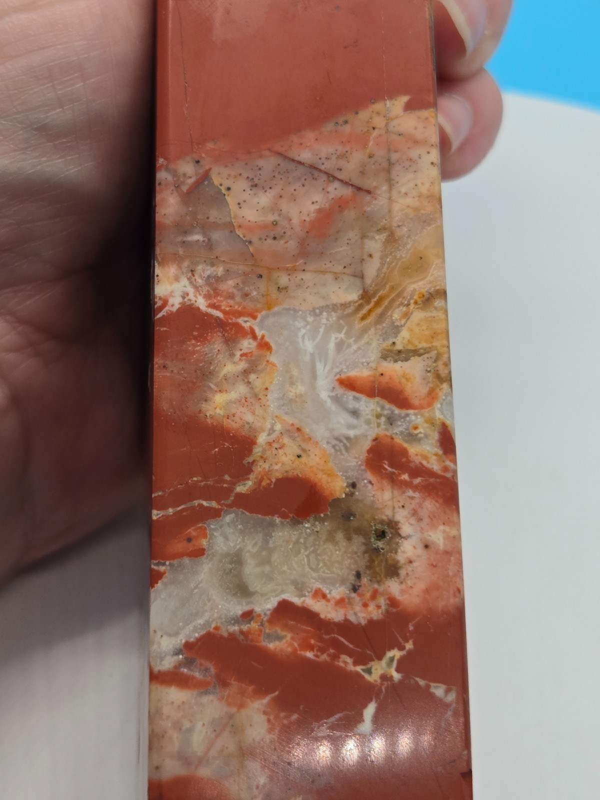 Irregular Tower Jasper – chunky! 472g 6x1x1.75in B7