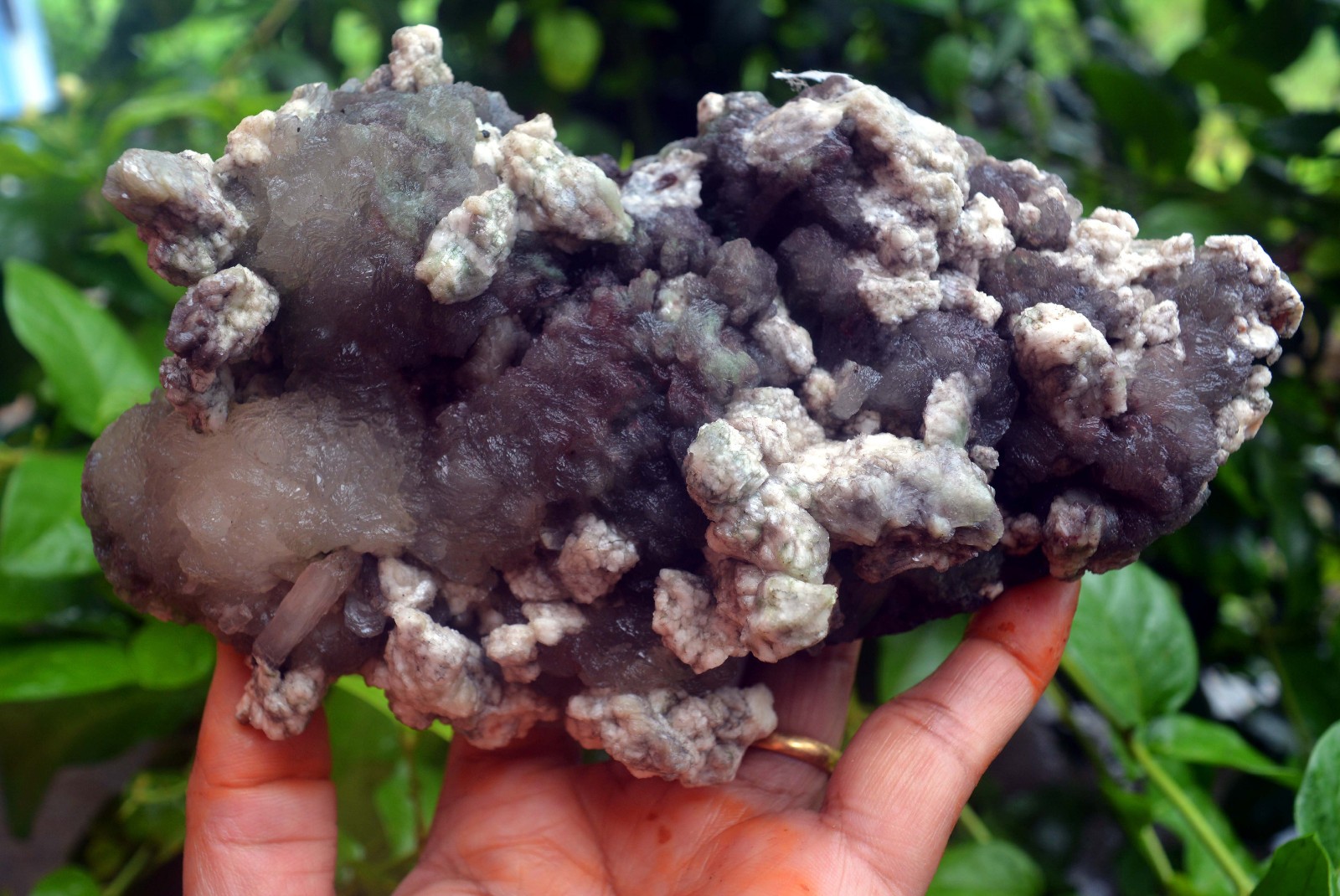 stilbite crystals w/ heulandite minerals specimen j-7