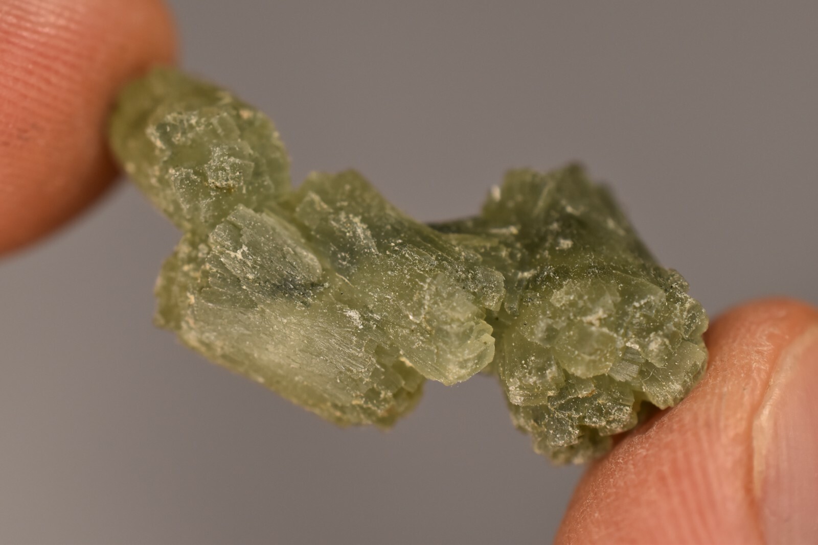 3 *GREEN PREHNITE* Specimen 2-4cm 19.4g Natural Crystal Cluster Rough