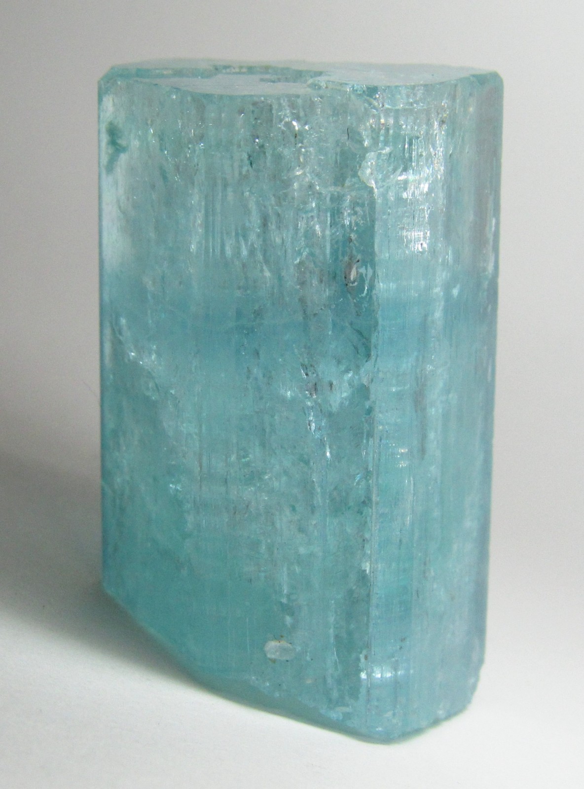 MESMERIZING IRIDESCENT AQUA BAND AQUAMARINE BERYL CRYSTAL!!! NIGERIA NEW FIND