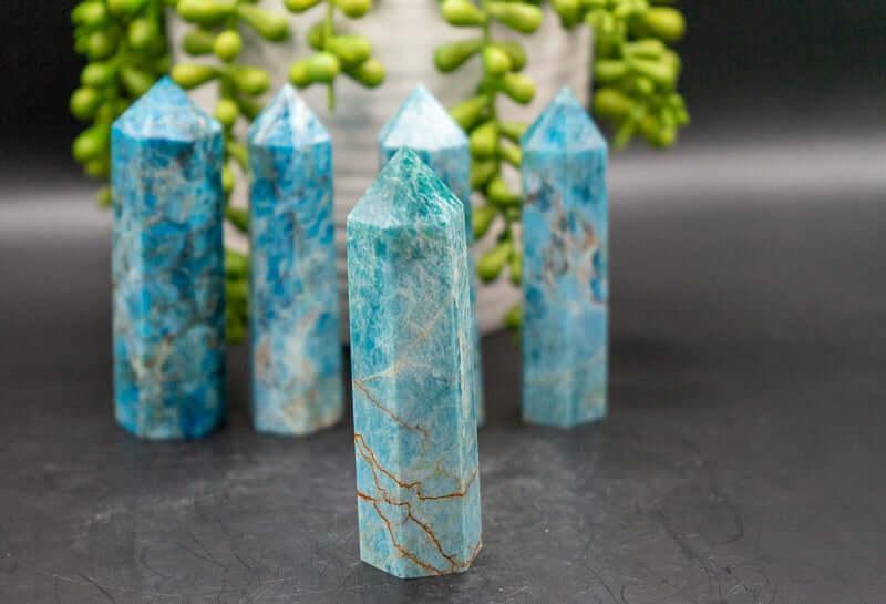 Blue Apatite Tower