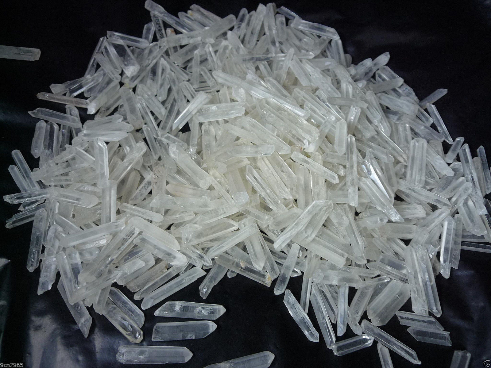50g Lot Tiny & Micro Clear QUARTZ CRYSTAL POINTS & SHARDS (20-25pcs)