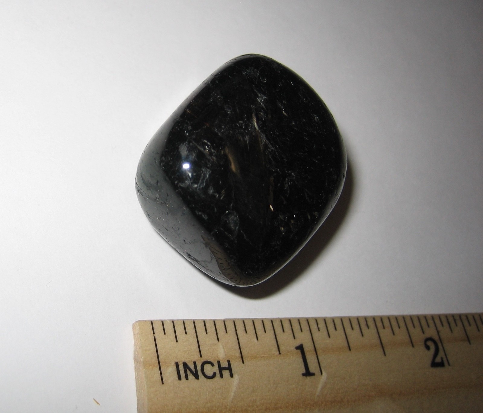 1.2″ RARE TUMBLED POLISHED AUTHENTIC NUUMMITE STONE FROM GREENLAND 36.8grams *3