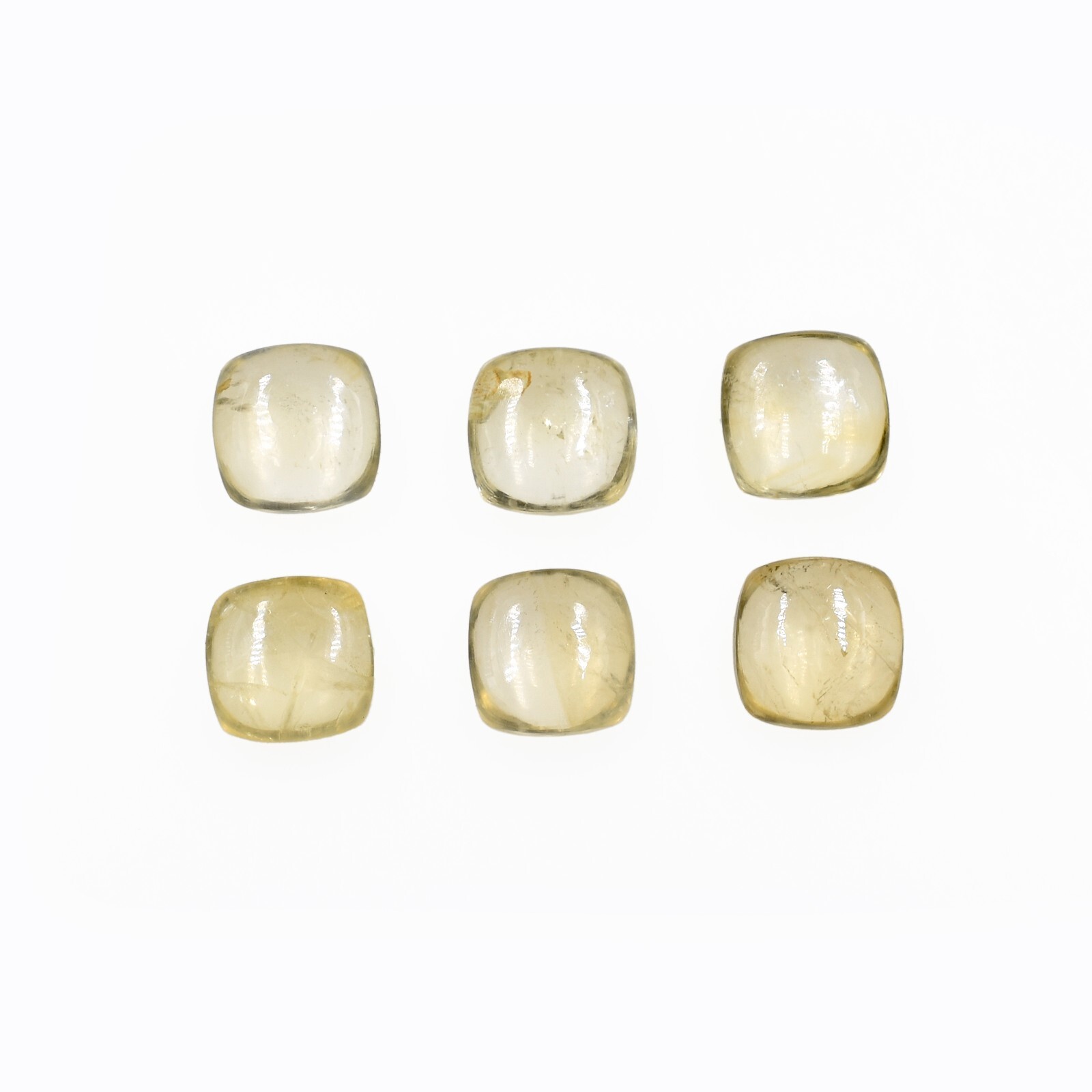 Natural Smooth Citrine Gemstone For Jewelry Making Handmade Healing Birthstone
